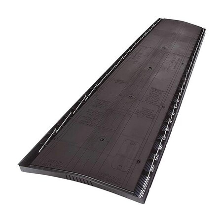 Gaf GAF 5025826 0.875 x 11.5 in. x 4 ft. L Cobra Black Plastic Roof Vent Case - Pack of 10 5025826